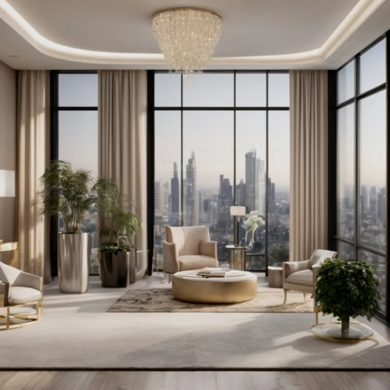 Luxuriöses Apartment und Concierge-Service Illustration